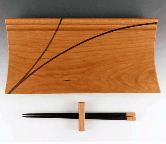 Sushi Board w/ Chopsticks
